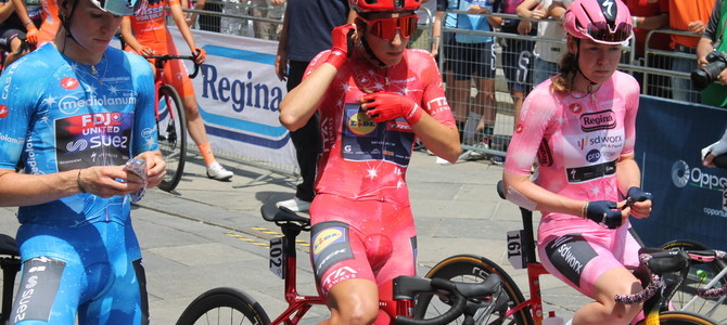 Saluzzo, partenza del Giro d'Italia Women Saluzzo, partenza del Giro d'Italia Women