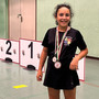 TENNISTAVOLO / L'undicenne albese Prisca Cosentino protagonista a Torino TENNISTAVOLO / L'undicenne albese Prisca Cosentino protagonista a Torino