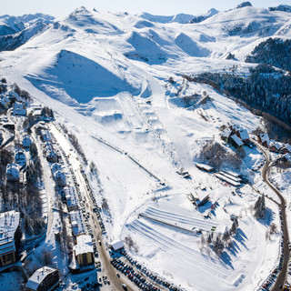 Prato Nevoso vista dall'alto (Immagine generica e di repertorio) Prato Nevoso vista dall'alto (Immagine generica e di repertorio)