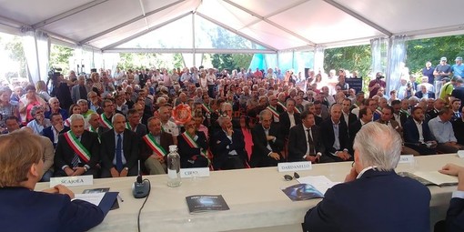 Piemonte e Liguria uniti nelle infrastrutture: presentato il progetto del traforo Armo-Cantarana (FOTO)