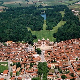 Una veduta aerea del parco