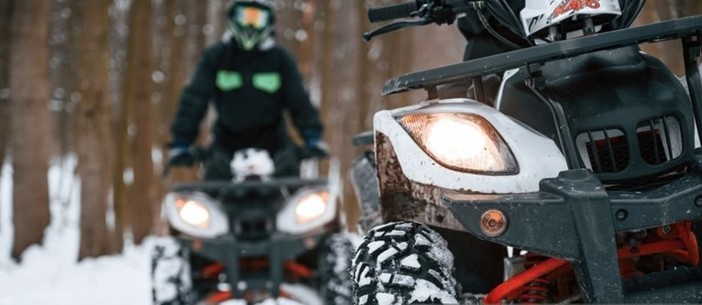Con il quad sulle piste da sci a Garessio 2000: multe salate per otto persone