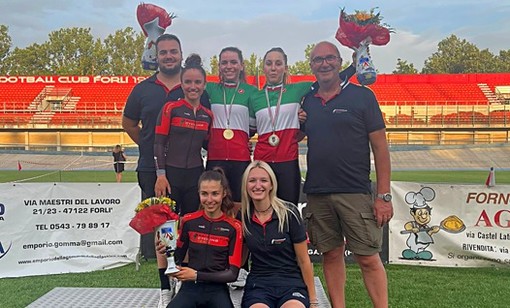 Racconigi Cycling Team: doppia festa tricolore ai Campionati Italiani su Pista Donne Junior con Valentina Basilico e Matilde Beltrami!
