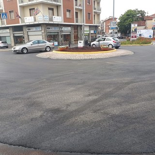 Nuovi lavori di asfaltatura in via Cuneo a Bra (immagine di repertorio, foto Luciano Messa)