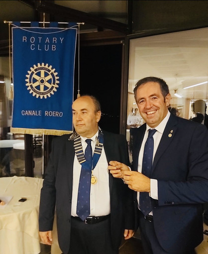 Sergio Sordo è il nuovo presidente del Rotary Club Canale Roero