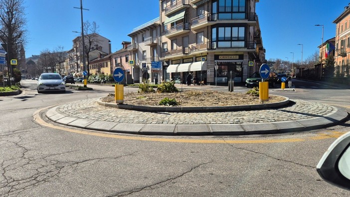 L'opposizione ha sollevato il tema del decoro delle rotatorie sull'asse di corso Langhe L'opposizione ha sollevato il tema del decoro delle rotatorie sull'asse di corso Langhe
