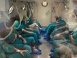 I nove ragazzi sottoposti al trattamento in camera iperbarica a Torino