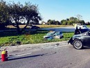 Scontro frontale nel pomeriggio a Sant’Albano Stura Scontro frontale nel pomeriggio a Sant’Albano Stura