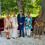 Da sinistra Stefania Soma, Giuliana Cirio, Nino Aragno, Lucia Fracassi ed Evelina Christillin Da sinistra Stefania Soma, Giuliana Cirio, Nino Aragno, Lucia Fracassi ed Evelina Christillin