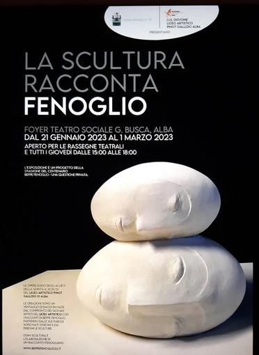 La scultura racconta Fenoglio: il 21 gennaio inizia la mostra collettiva al Teatro Sociale di Alba