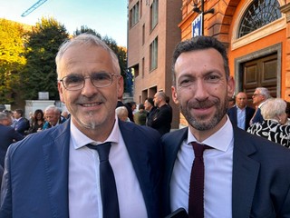 I sindaci di Roddino e Grinzane Andriano e Garau I sindaci di Roddino e Grinzane Andriano e Garau