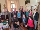 Il comitato con il sindaco Fogliato
