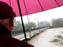 Lo Stura a Torino il 17 aprile, nel giorno di massima emergenza