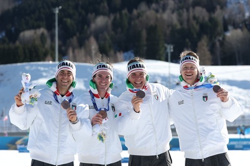 Martino Carollo e gli altri azzurri medagliati attesi dal presidente Mattarella