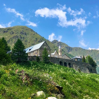 Il complesso del Santuario di Sant'Anna di Vinadio
