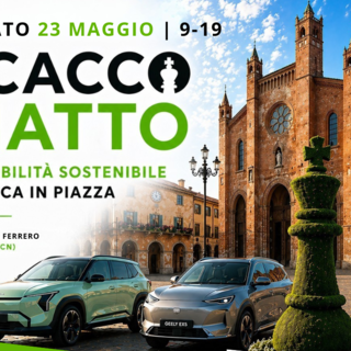 SCACCO MATTO: la mobilità sostenibile arriva in piazza ad Alba il 23 maggio