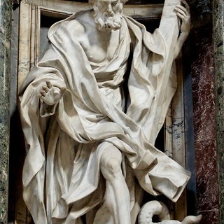 San Filippo apostolo, scultura di Giuseppe Mazzuoli (1643-1725), Basilica di San Giovanni in Laterano, Roma