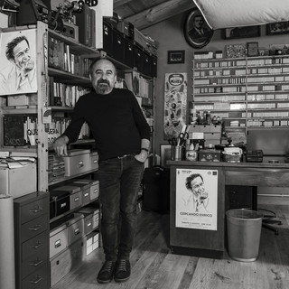 Remo Schellino in uno scatto di Guido Fornaro