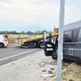 Scontro tra auto e camper sulla Statale 231, strada bloccata a Centallo Scontro tra auto e camper sulla Statale 231, strada bloccata a Centallo