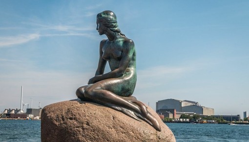 Copenaghen, statua della sirenetta
