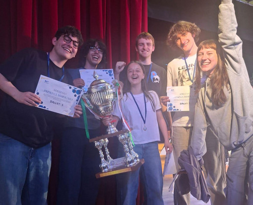 I "Bright’s" del Giolitti-Gandino di Bra vincono le Olimpiadi della cultura e del talento