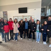 Il gruppo dei professori spagnoli con i colleghi braidesi del Cfp di Bra