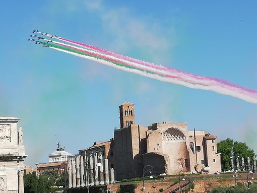 Sette sindaci della provincia di Cuneo a Roma per le celebrazioni della Festa della Repubblica [FOTO]