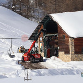 Seggiovia di Argentera, al via i lavori nonostante neve e gelo: obiettivo consegna a luglio [VIDEO]
