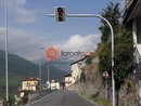 Il semaforo di Demonte, dove saranno installati i rilevatori Il semaforo di Demonte, dove saranno installati i rilevatori