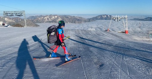 Sci alpino: la preparazione estiva delle squadre AOC inizia a Les Deux Alpes