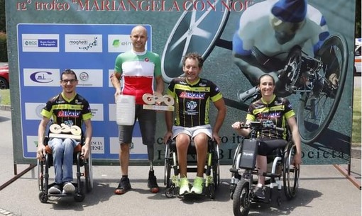 Handbike: tre alfieri della Polisportiva PASSO protagonisti a Somma Lombardo