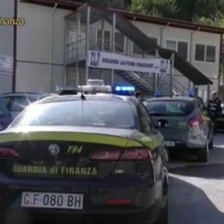 L'operazione della Finanza al cantiere del Tenda Bis