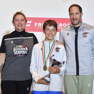 SCHERMA / Storico risultato per la Cuneo Academy: Tommaso Fontana 6° nel campionato italiano U14 GPG