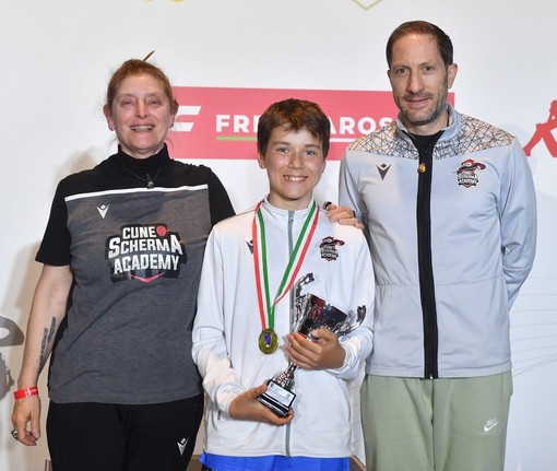 SCHERMA / Storico risultato per la Cuneo Academy: Tommaso Fontana 6° nel campionato italiano U14 GPG SCHERMA / Storico risultato per la Cuneo Academy: Tommaso Fontana 6° nel campionato italiano U14 GPG