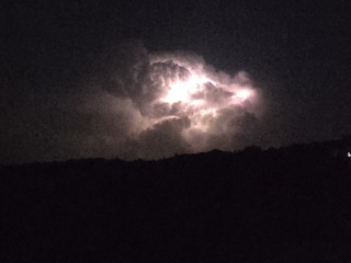 Il temporale nella notte tra sabato e domenica fotografato in zona Vicoforte da un lettore Il temporale nella notte tra sabato e domenica fotografato in zona Vicoforte da un lettore