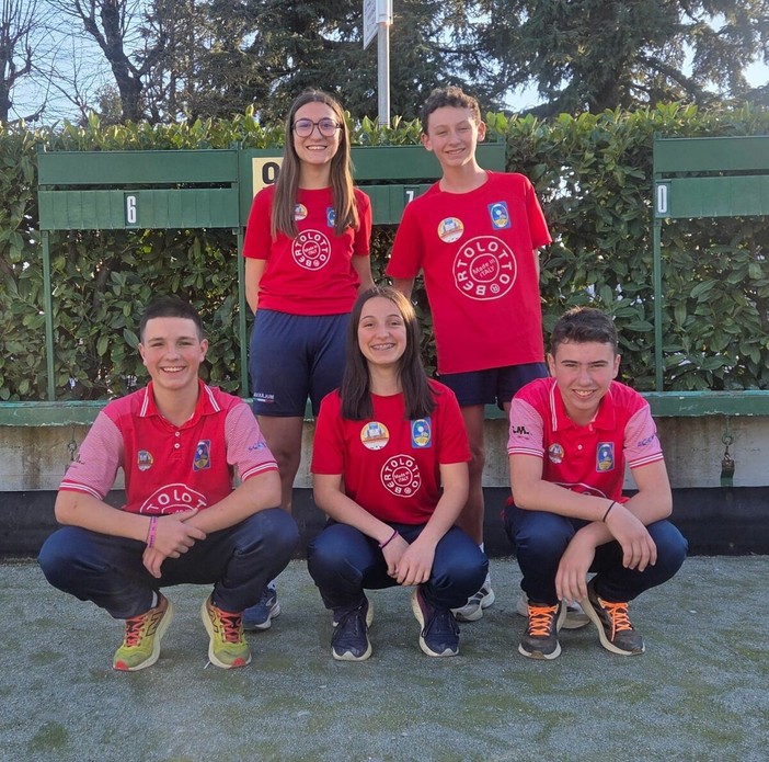 Nella foto la formazione Under 15 volo Auxilium Bertolotto Porte Saluzzo: