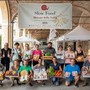 Una bancarella del Mercato della Terra di Bra Una bancarella del Mercato della Terra di Bra