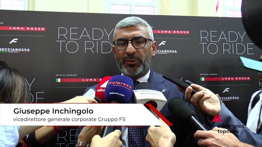 America's Cup, Inchingolo (Gruppo Fs): "Può essere inizio di una nuova era per il Sud e Frecciarossa sarà vettore fondamentale per la riuscita dell'evento" America's Cup, Inchingolo (Gruppo Fs): "Può essere inizio di una nuova era per il Sud e Frecciarossa sarà vettore fondamentale per la riuscita dell'evento"