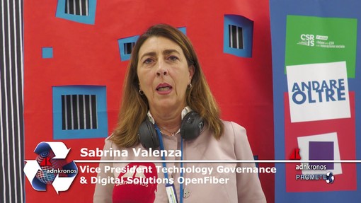 Salone Csr 2026: Valenza (Open Fiber), 'sfida aziende è rendere più inclusiva loro presenza sul mercato' Salone Csr 2026: Valenza (Open Fiber), 'sfida aziende è rendere più inclusiva loro presenza sul mercato'