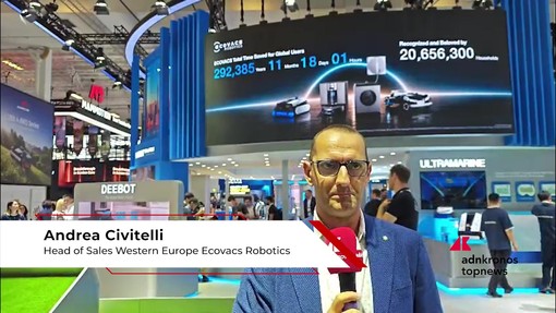 Tech, Ifa 2026: Civitelli (Ecovacs Robotics): "Leader globali in robotica per pulizia di casa"