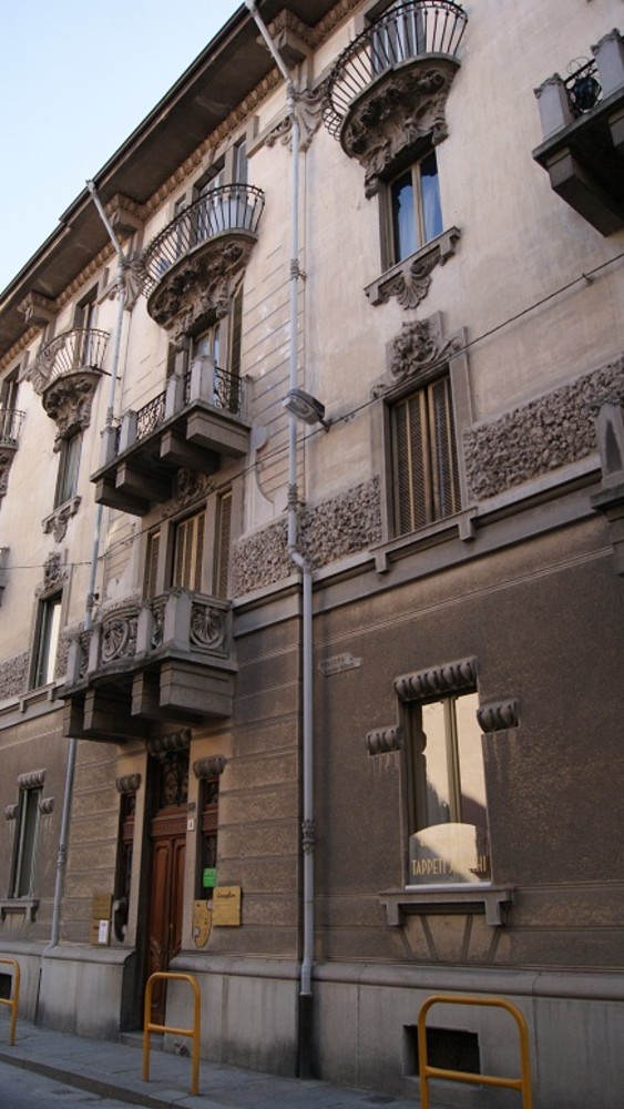 Il palazzo di via Statuto dove avvenne l'omicidio Il palazzo di via Statuto dove avvenne l'omicidio