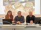 Da sinistra Gabriella Vaschetti, Matteo Attolico e Federico Pellegrino Da sinistra Gabriella Vaschetti, Matteo Attolico e Federico Pellegrino