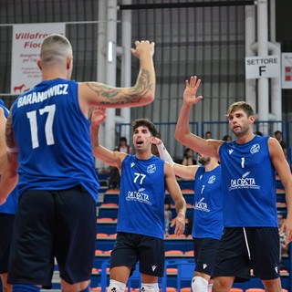 Volley maschile/ Esordio positivo per Cuneo nel test match nella stagione di Superlega contro Savigliano Volley maschile/ Esordio positivo per Cuneo nel test match nella stagione di Superlega contro Savigliano