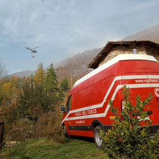 Due incendi in 48 ore a Garessio: domati grazie all'intervento di Vigili del Fuoco e AIB