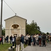 A Vicoforte l'opera luminosa "Miracle" dell'albese Emilio Ferro inaugura il progetto"Landandart"