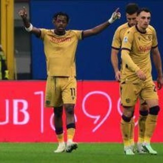 Colpo Bologna a San Siro, tris di Mbangula e Milan battuto 4-2 Colpo Bologna a San Siro, tris di Mbangula e Milan battuto 4-2