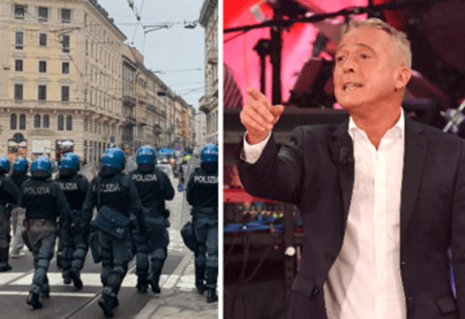 Guerriglia a Milano, l'appello di Pierluigi Diaco a BellaMa': "Vietiamo i social a questi criminali"