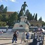 Firenze, bombola di gas sotto copia David a piazzale Michelangelo: si indaga