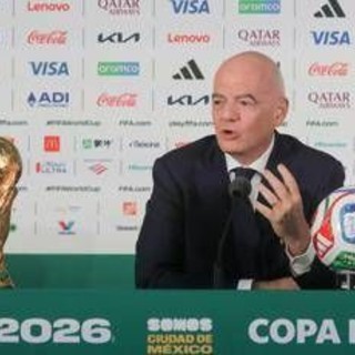 Frecciata di Infantino all'Italia: "Potremmo arrivare a 208 squadre per vedere se si qualifica" Frecciata di Infantino all'Italia: "Potremmo arrivare a 208 squadre per vedere se si qualifica"