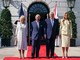 Re Carlo e Camilla ricevuti alla Casa Bianca da Trump e Melania